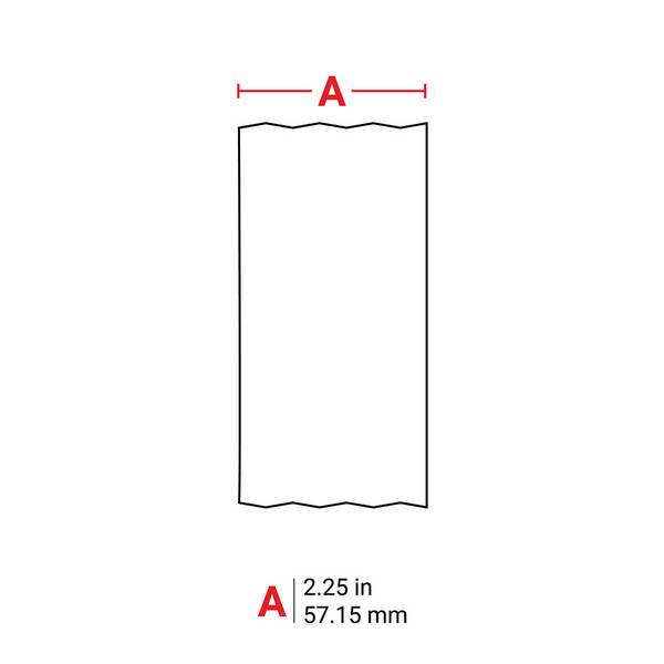 BradyJetJ4000 Polyester-Endlosetiketten • 57.15 mm • Weiß