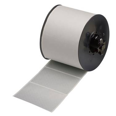 MiniMark fälschungssichere Etiketten • Silber • 76.2 X 50.8 mm • Polyester