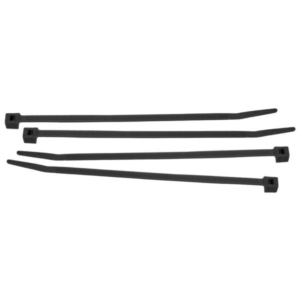 Leitungs- und Kabelbinder aus Nylon • Schwarz • Breite: 2.5 mm • Höhe: 98 mm