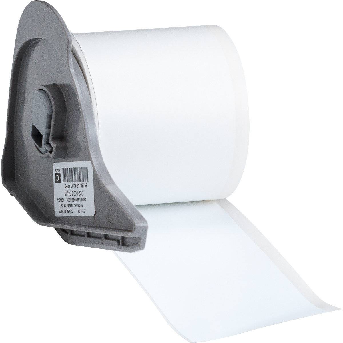 Brady Corporation M7C-2000-530 Vinyl Weiss glänzend 50.80 mm x 15.24 m manipulationssicher-0