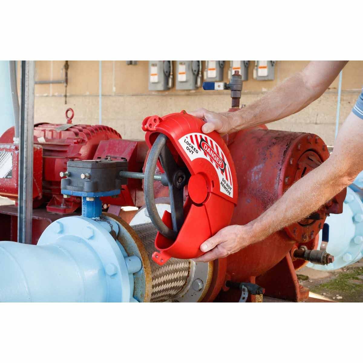 Zusammenklappbare Durchgangsventilabsperrung für Durchmesser von 178bis 330mm-1