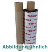 Toshiba Farbband BX730115RG2; Wachs/Harz; schwarz; 115 mm * 300 m, 1 Rollen-1