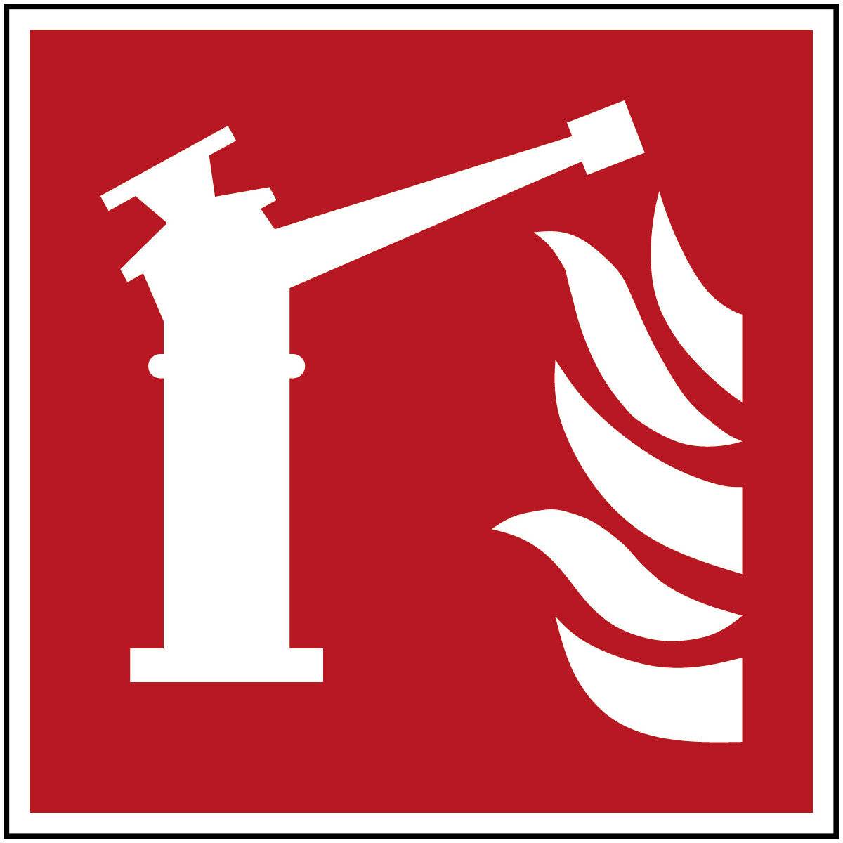 Brandschutz • Feuerlöschmonitor • F015 • 148x148 mm • B-7527-2