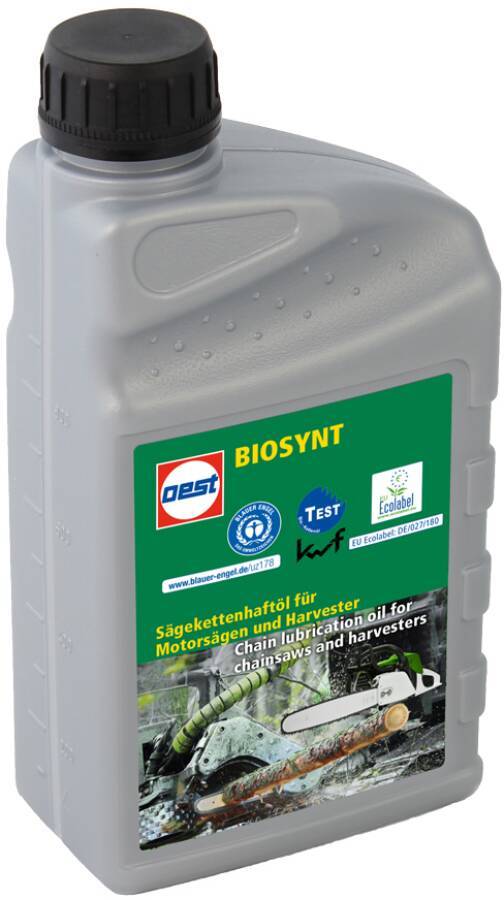 Bio-Sägekettenhaftöl OEST BIOSYNT 82895 Inhalt 1 l Ausführung Flasche-0