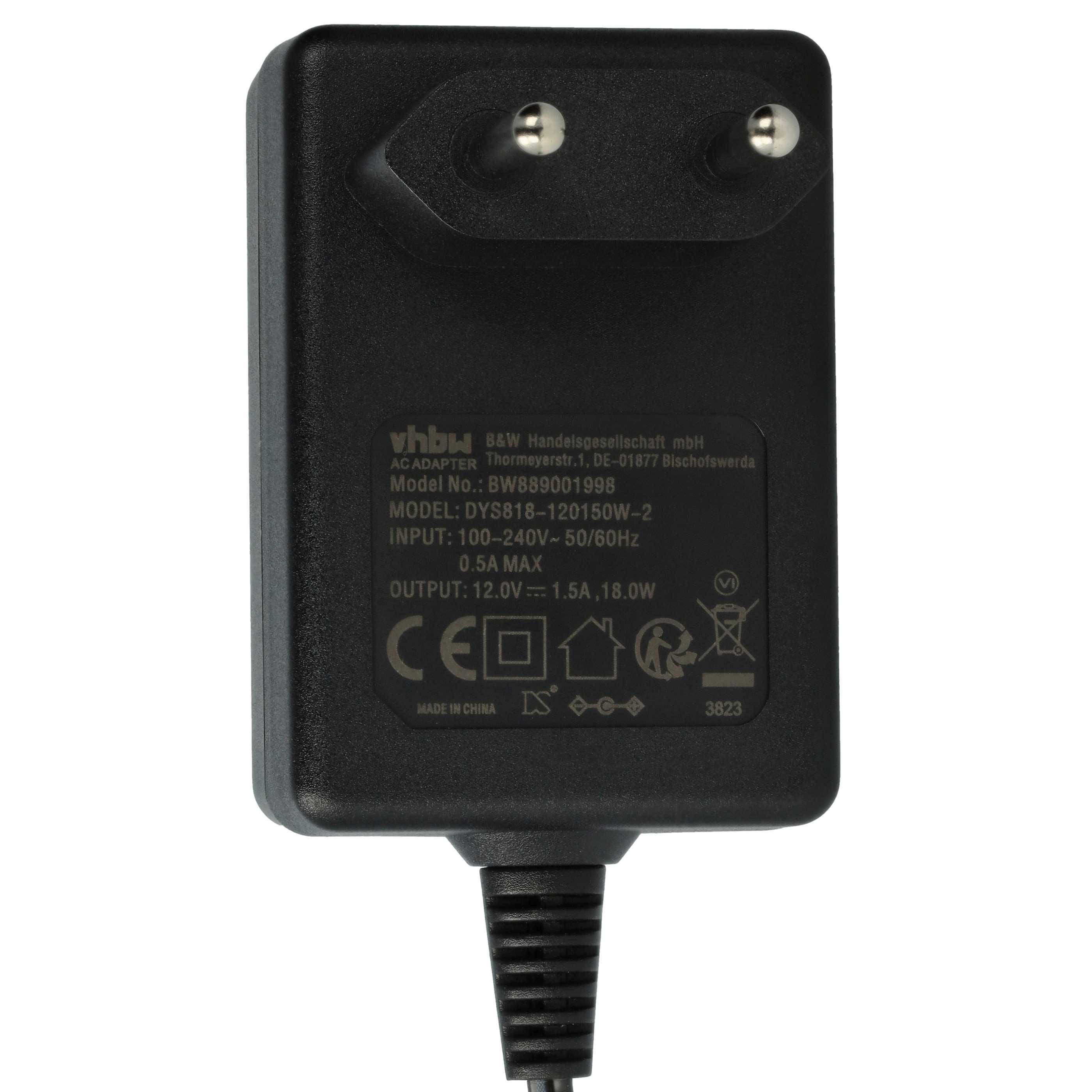 vhbw Netzteil kompatibel mit Gigaset Pro Maxwell Basic 4 | Basic 3 Festnetz-Telefon, Haustelefon - 175 cm-4
