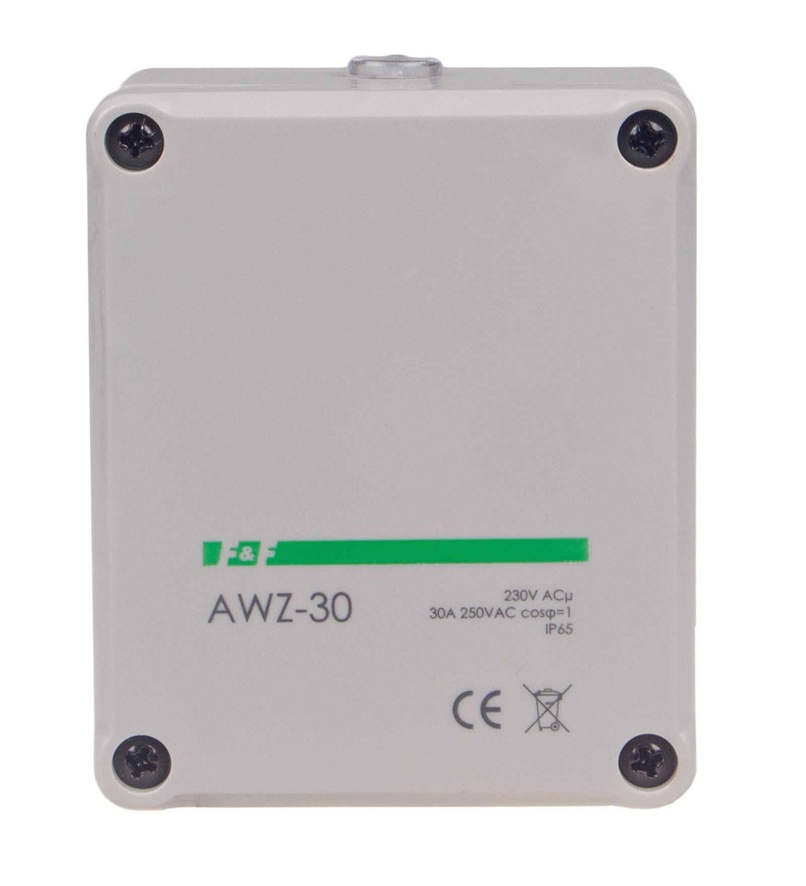 F&F - AWZ-30 230 V Dämmerungsschalter 30A IP65 inkl. Sensor-1