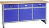 Küpper 12157 Werkbank (B x H x T) 1700 x 840 x 600 mm Blau, Silber