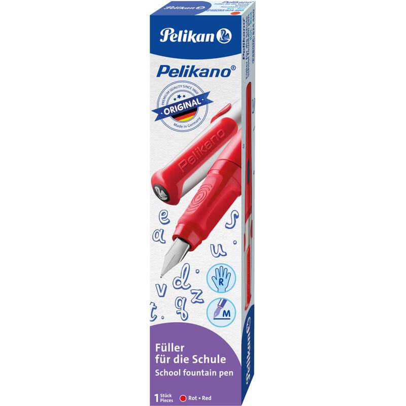 Pelikan Füllhalter Pelikano Original P480M, rot-0