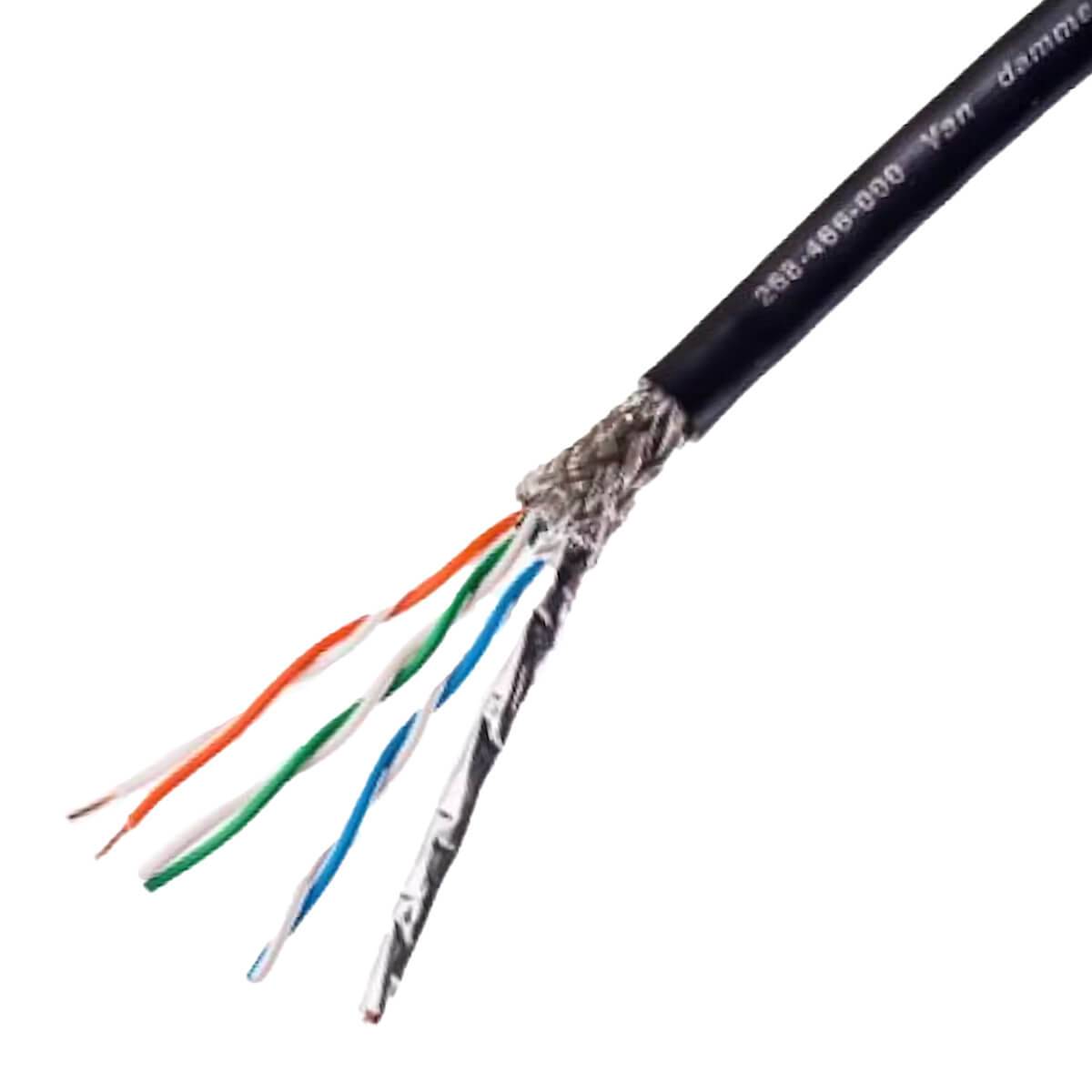 Van Damme Cat 6A S/FTP Flexible screened RJ45 Netzwerkkabel 2m-1