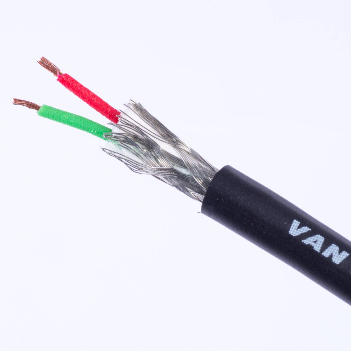 Van Damme XKE Pro-Patch Premium XLR Patchkabel (Neutrik Gold XLR-m / XLR-f) 0.6m Schwarz-1