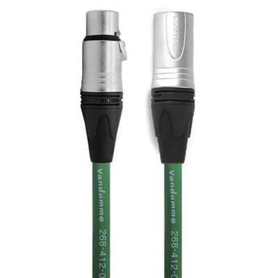 Van Damme Green Series AES/EBU 110 Ohm + Mikrofonkabel (Neutrik XLR-m / XLR-f) 3m-0