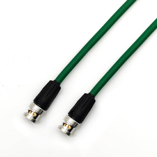 Van Damme Plasma Grade Standard 75 Ohm Coax BNC 20m Grün