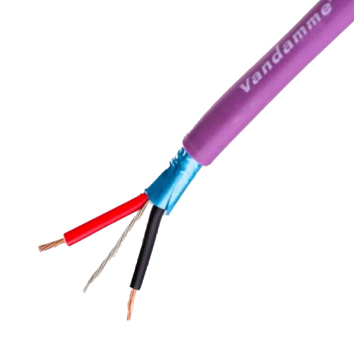 Van Damme Super Purple Series LSZH Ecoflex AES/Analog Meterware-0