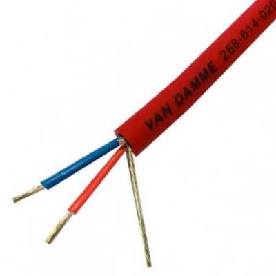 Van Damme Smart Control 1 Pair DMX Kabel & Steuerkabel 3 Pol XLR-Kabel (Neutrik XLR-m / XLR-f) 2m Rot-0