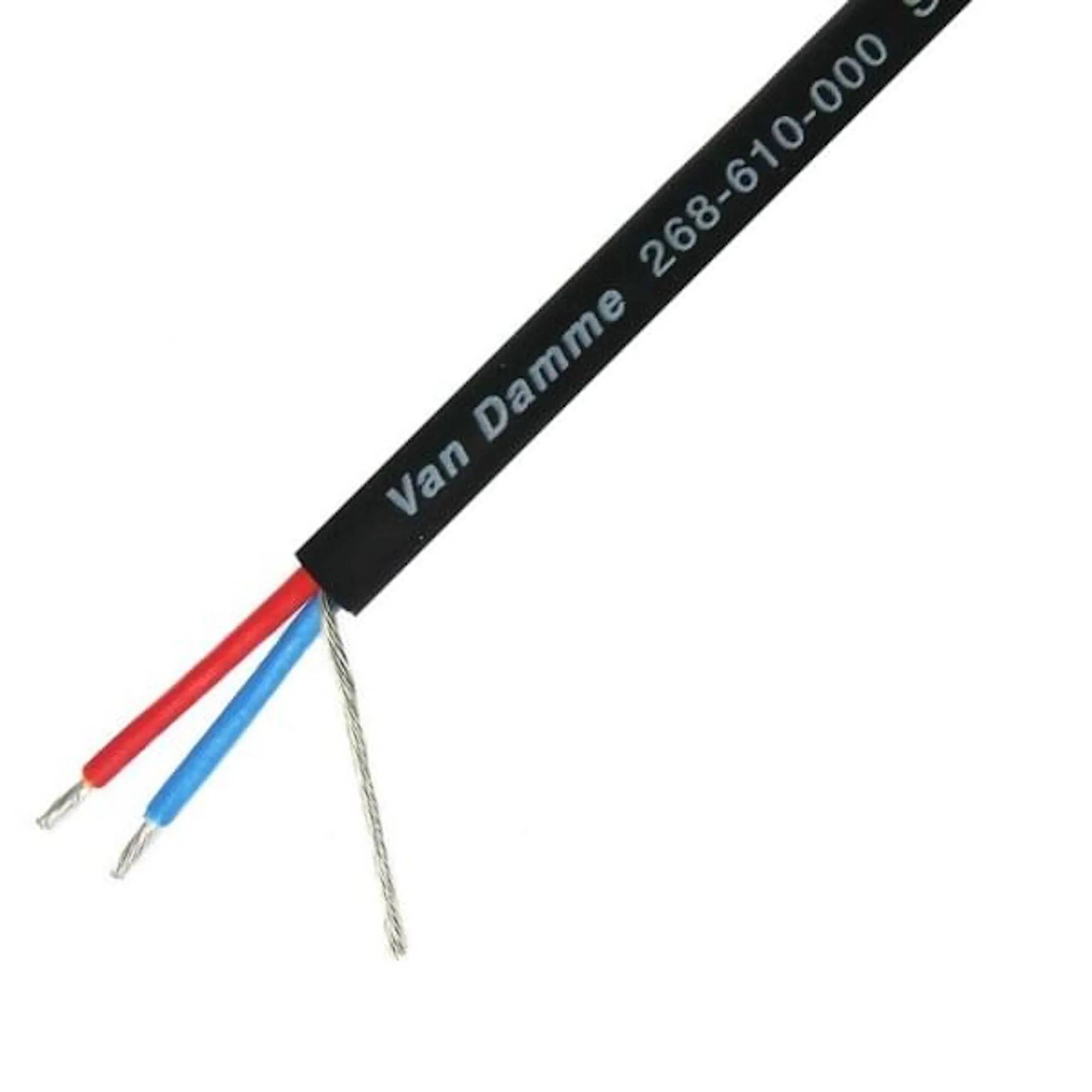 Van Damme Smart Control 1 Pair DMX Kabel & Steuerkabel 3 Pol XLR-Kabel (Neutrik XLR-m / XLR-f) 100m Schwarz-1