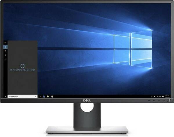 Dell P2417H Monitor 24-Zoll IPS LED DP HDMI USB3.0 Full HD Pivot schwarz 6ms