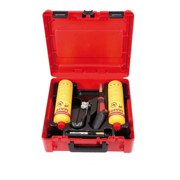 ROTHENBERGER SUPER FIRE 4 Hot Box 7/16" Hartlötgerät Gaslötbrenner Lötlampe