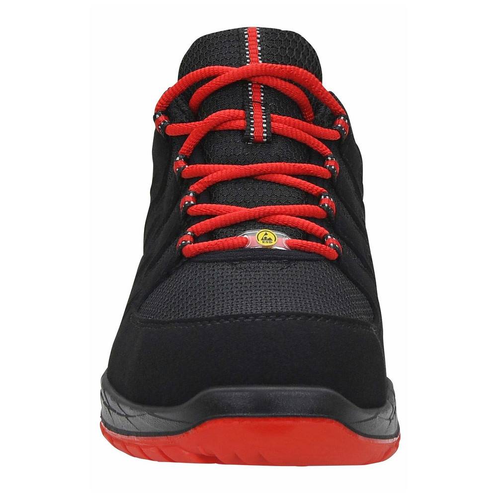 ELTEN ESD-Sicherheitsschuh Maddox black-red Low, 44-1