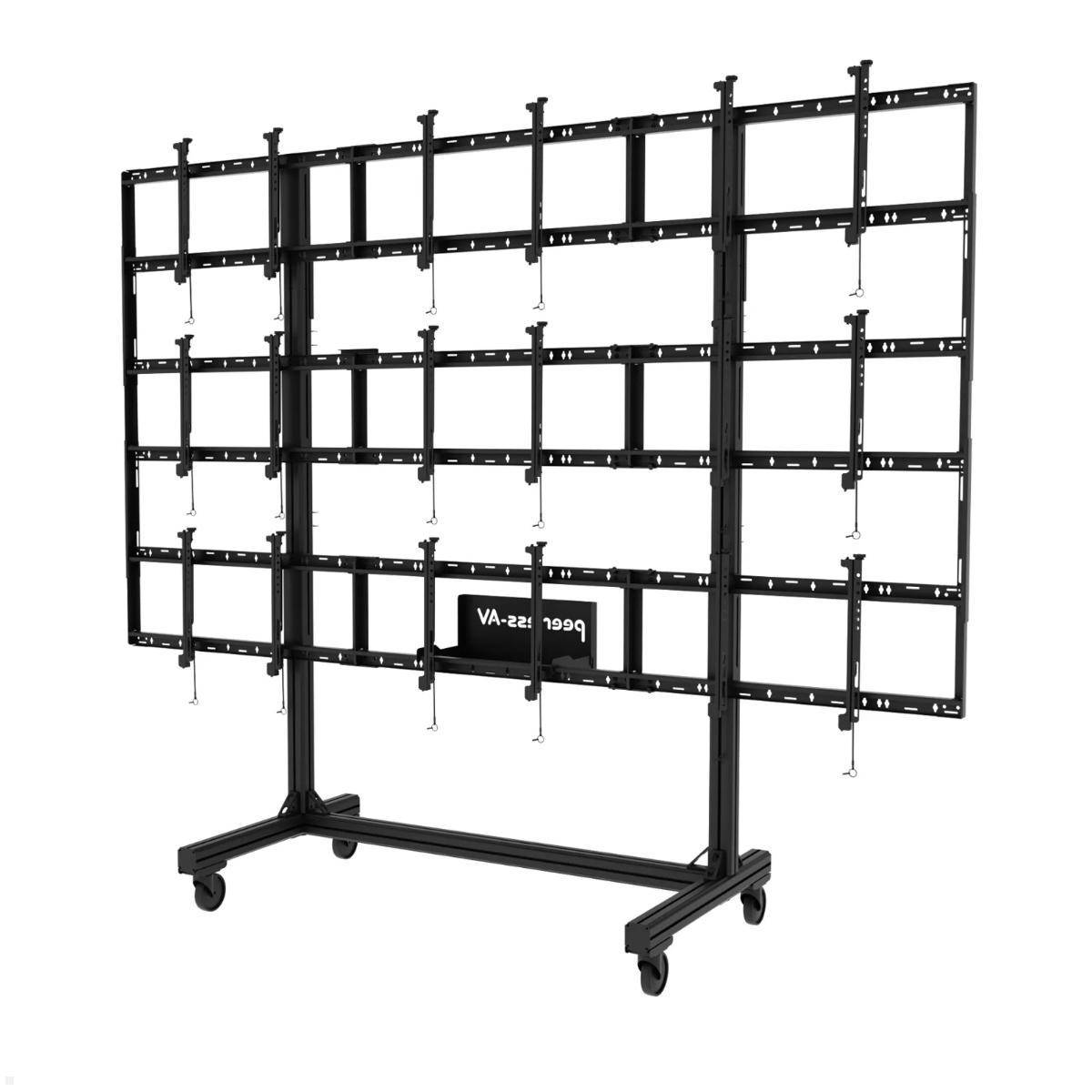 peerless DS-C555-3X3 portabler Videowand-Wagen-0