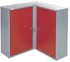 Küpper 70372 Werkzeug-Hängeschrank (B x H x T) 60 x 60 x 19 cm Rot, Silber