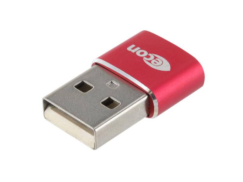 econ connect Adapter USB 2.0 Typ A Stecker / Typ C Buchse-1