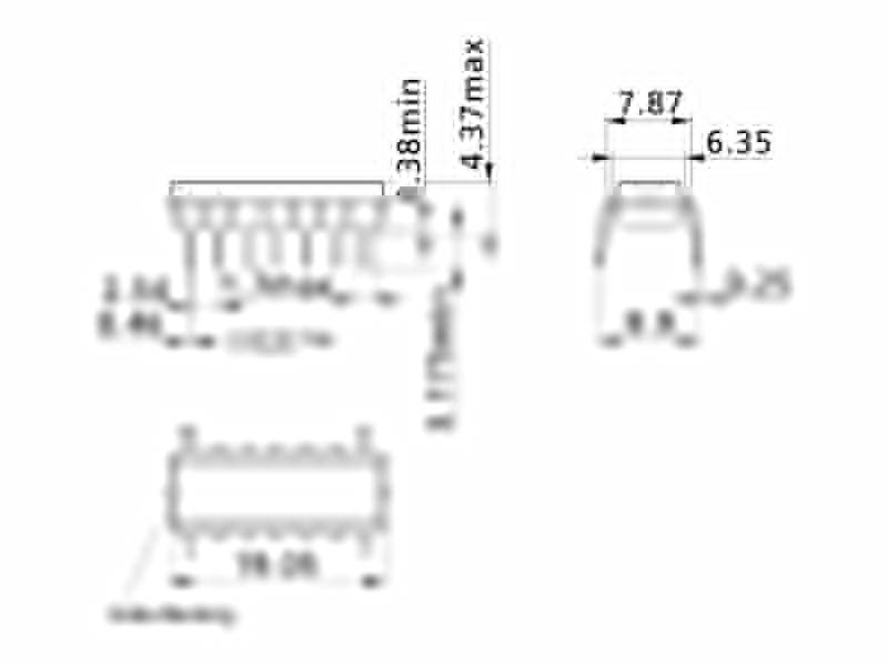 SN74LS20N DIP-14 LOGIK IC DUAL 4-INPUT POSITIVE NAND GATE THT Texas Instruments-1