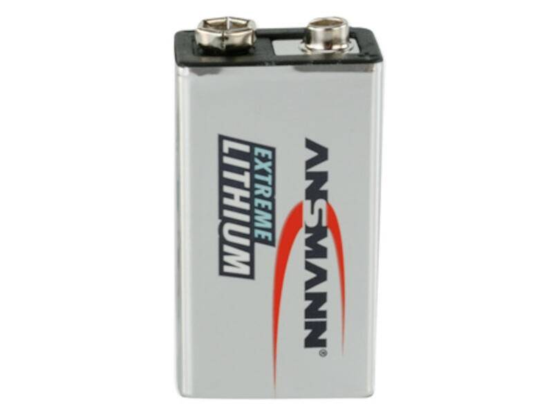 ANSMANN EXTREME LITHIUM 9V E-Block (6AM6), 10,8V-0