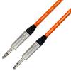 Van Damme XKE Microphone Mikrofon-/ Patchkabel (Neutrik TRS) 5m Orange