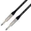 Van Damme XKE Instrument TS Instrumentenkabel (Neutrik 6,35mm Klinke) 2m Schwarz