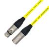 Van Damme XKE Microphone XLR Mikrofonkabel (Neutrik XLR-m / XLR-f) 2m Gelb