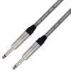 Van Damme XKE Instrument TS Instrumentenkabel (Neutrik 6,35mm Klinke) 10m Grau