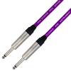 Van Damme XKE Instrument TS Instrumentenkabel (Neutrik 6,35mm Klinke) 20m Violett