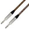 Van Damme XKE Microphone Mikrofon-/ Patchkabel (Neutrik TRS) 20m Braun