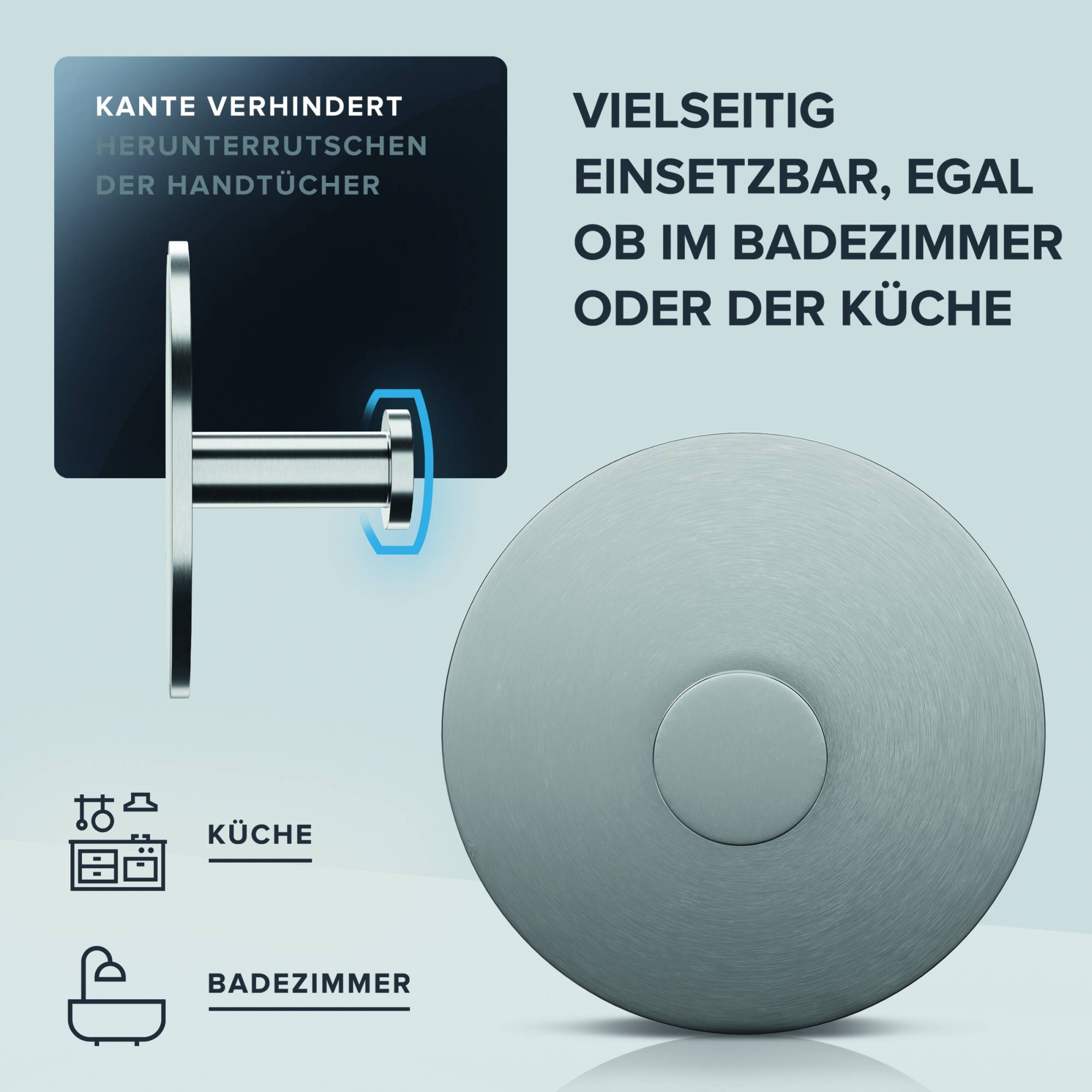 Handtuchhaken Hirstholm 2St.-1