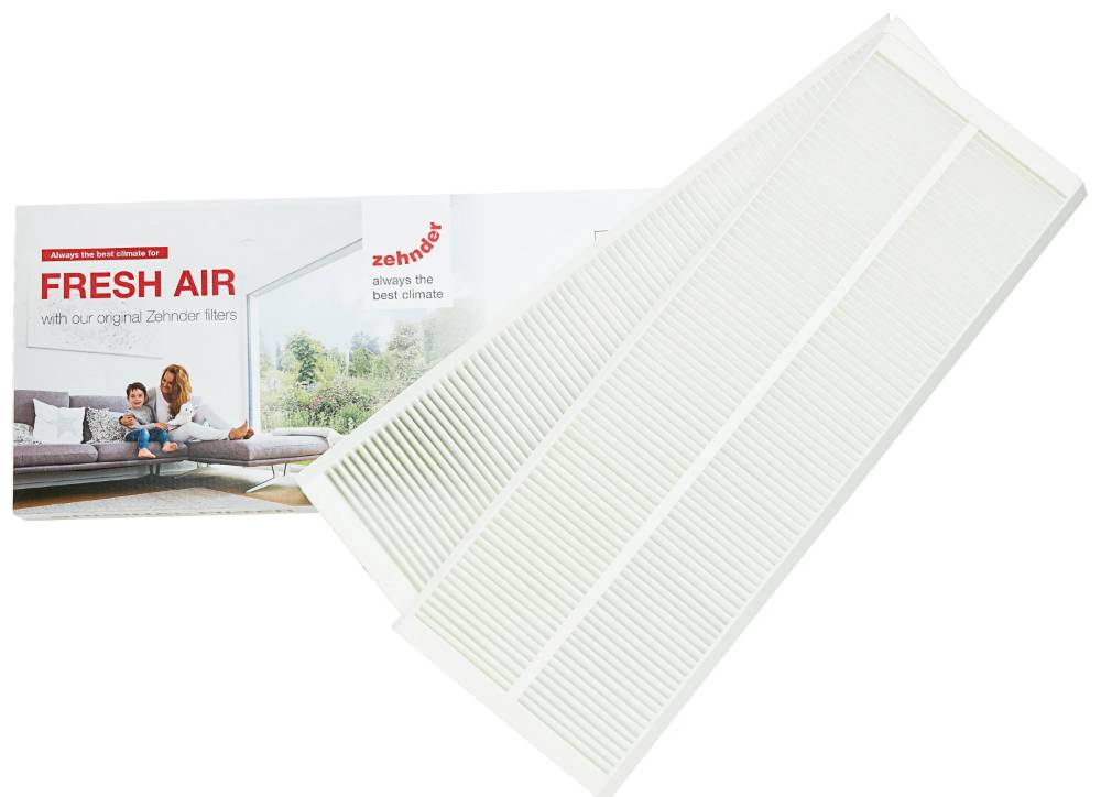 Zehnder Filterset für das Komfortlüftungsgerät ComfoAir Q 350/450/600, ISO Coarse 65 Prozent G4, 2 Stück-0