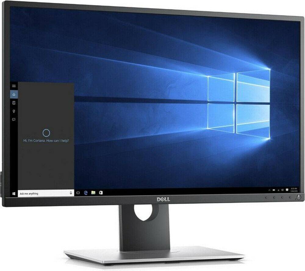 Dell P2417H Monitor 24-Zoll IPS LED DP HDMI USB3.0 Full HD Pivot schwarz 6ms Displaykratzer - Gebraucht-1