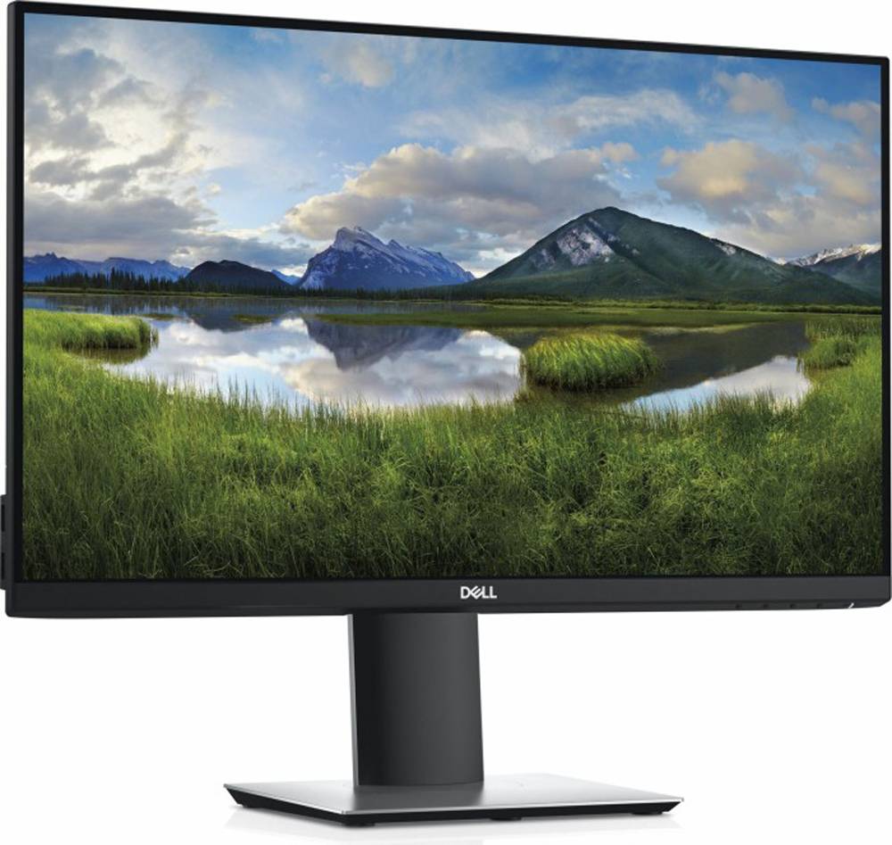 Dell P2419H Monitor 24-Zoll IPS LED DP HDMI USB3.0 VGA Full HD schwarz 5ms-1