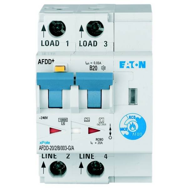 Eaton Brandschutzschalter AFDD-20/2/B/003-G/A