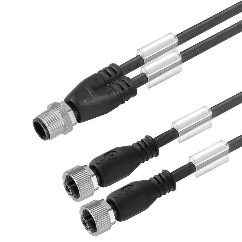 WEIDMÜLLER SAIL-ZW-M12BG-3-3.0V, Sensor/Aktor-Leitung, Verbindungsleitung, M12 / M12
