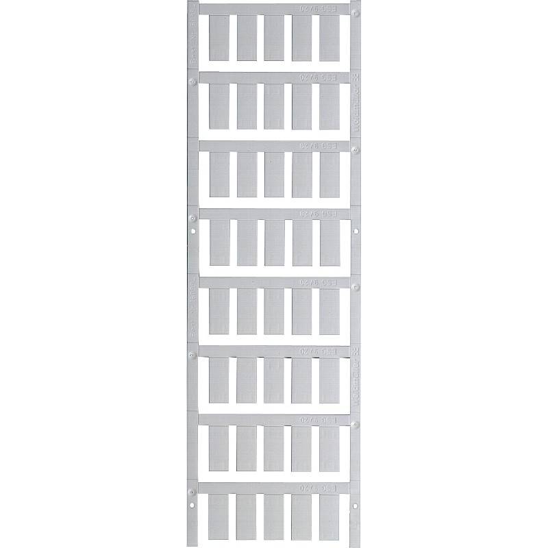 40 Stk. Weidmüller Gerätemarkierung ESG 9/20 O.F