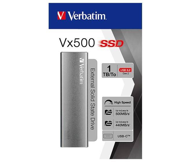 2 Stk. Verbatim SSD 1TB USB 3.2 47444-0