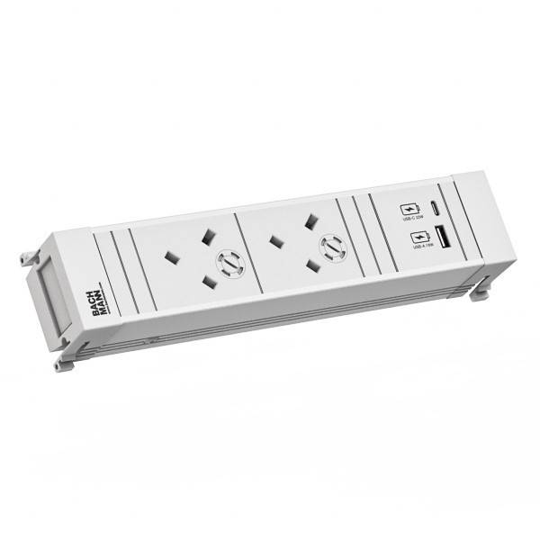 Bachmann Einbausteckdose 916.706