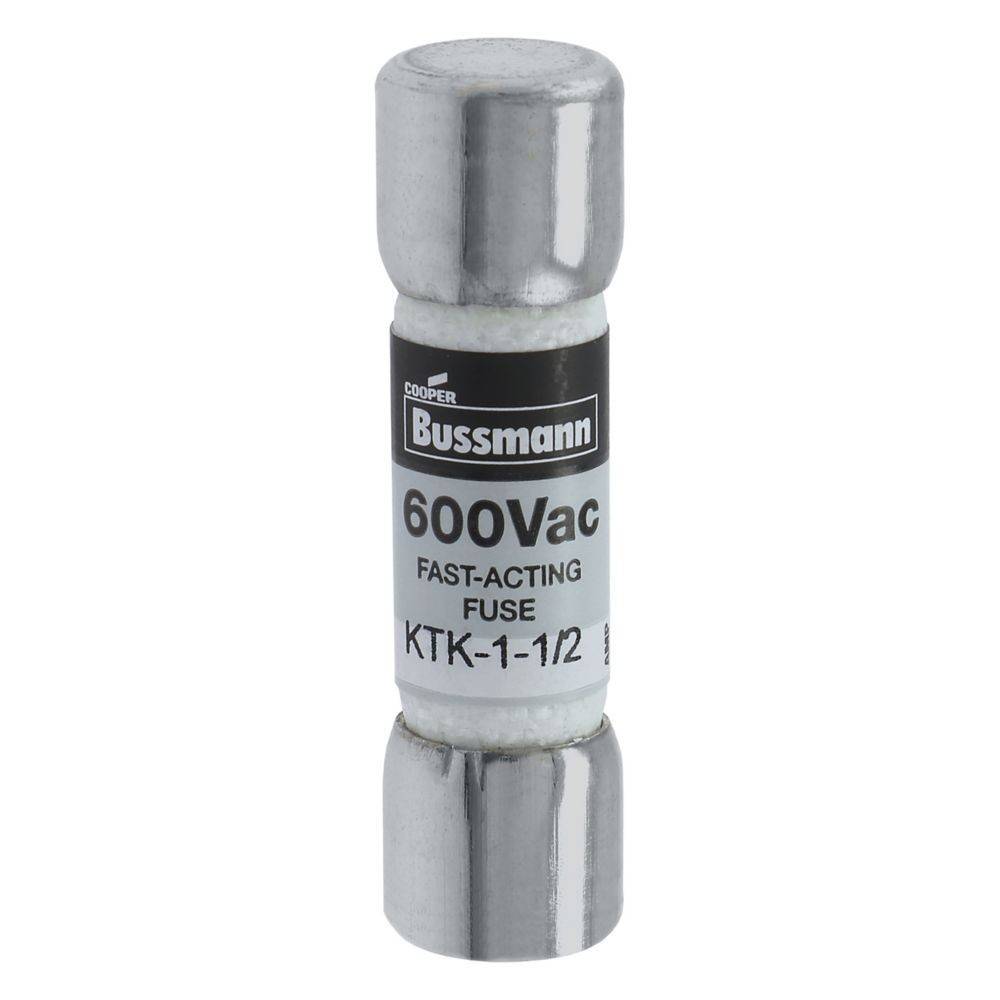 10 Stk. Eaton Sicherungseinsatz KTK-1-1/2-1