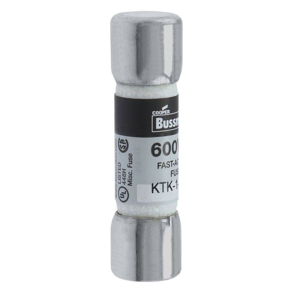 10 Stk. Eaton Sicherungseinsatz KTK-1-1/2-3