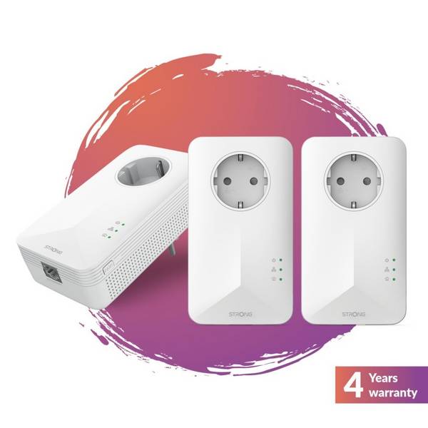 Strong Powerline Kit mit 3 POWERL1000TRIEUv2