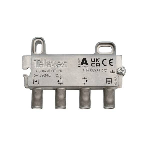 Abzweiger 2f. 5-1218 MHz AD 12 dB AZ212FZ 519422