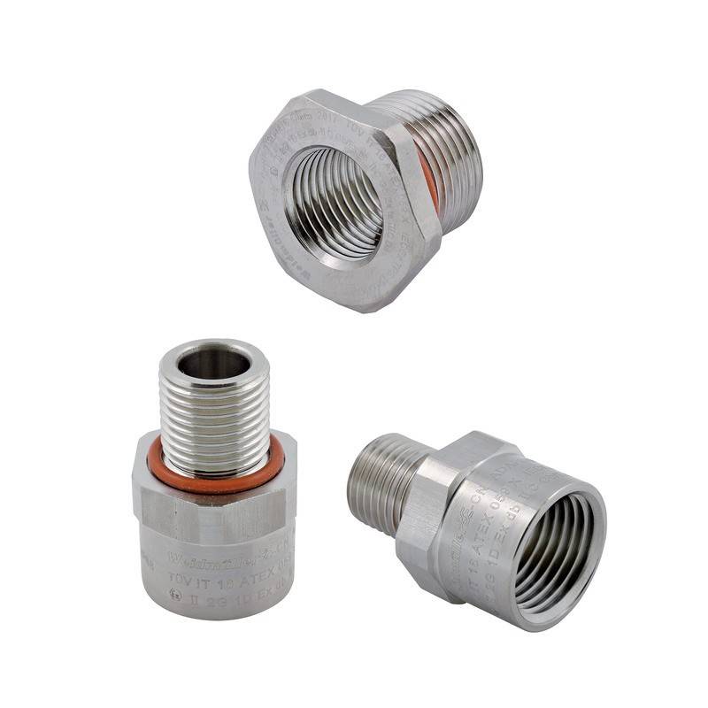 9 Stk. Weidmüller Adapter ADAP M32-NPT1-1/2-W-0
