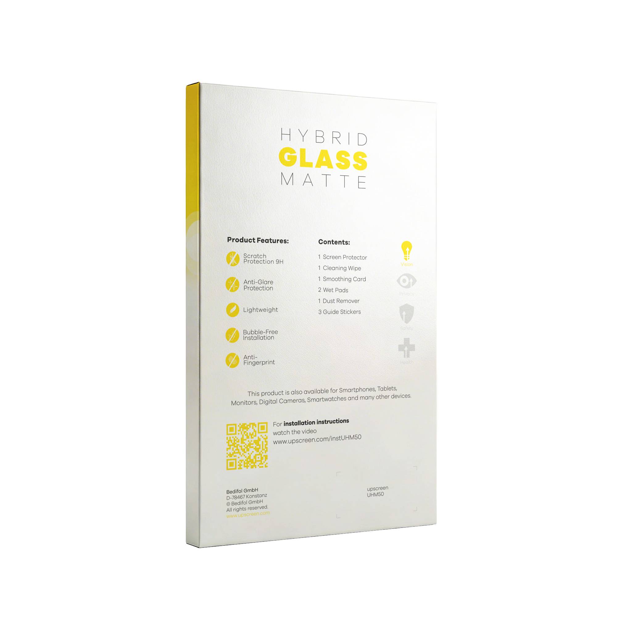 Symbolbild für upscreen Entspiegelungs Schutzglas für Samsung Galaxy Tab Active 5 Pro Schutzfolie Panzer Folie Glas Display Schutz