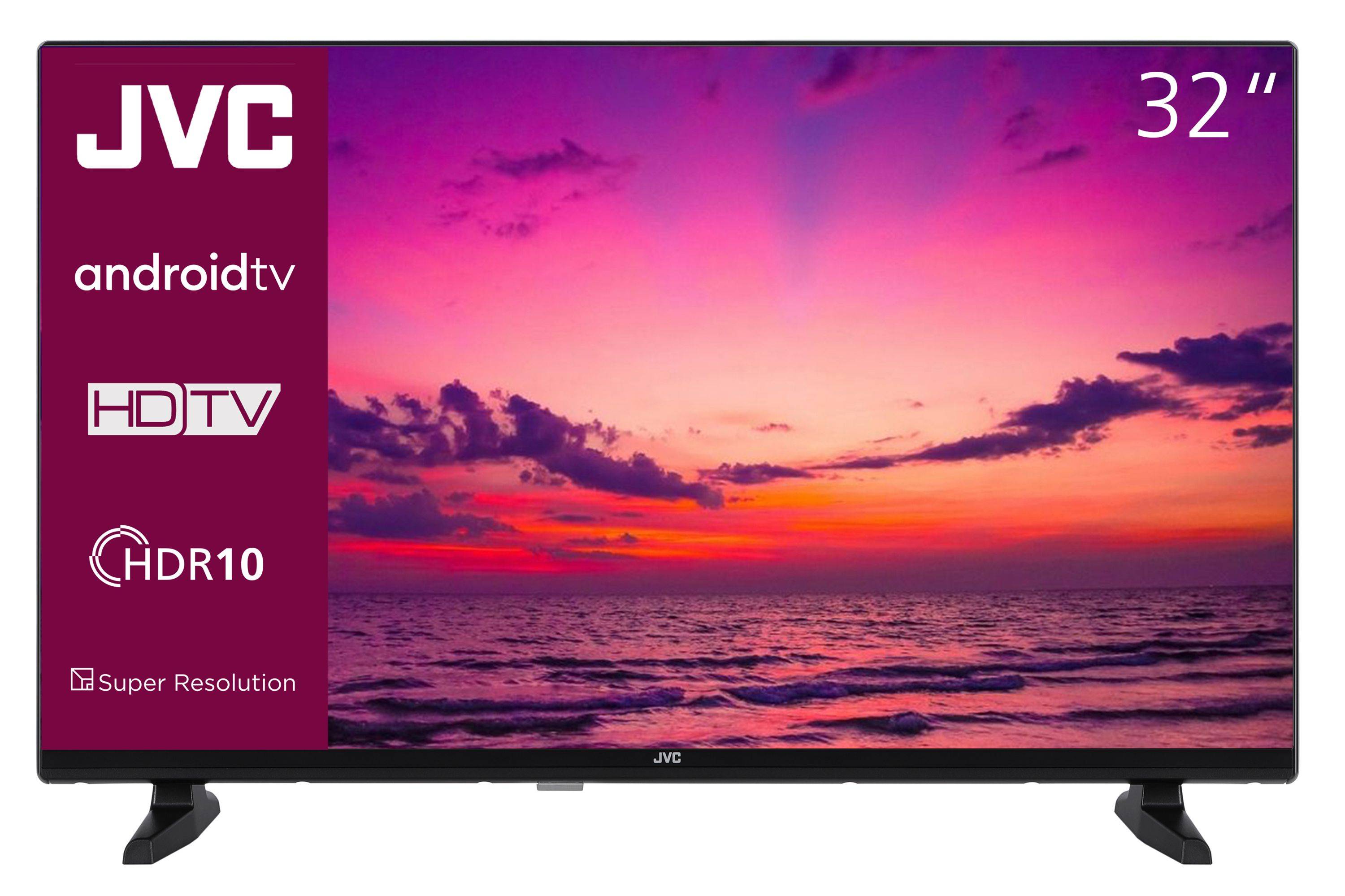 JVC LT-32VAH3355 Fernseher 32 Zoll Android TV HD Smart TV, HDR, Triple-Tuner, Play Store (2026)-0