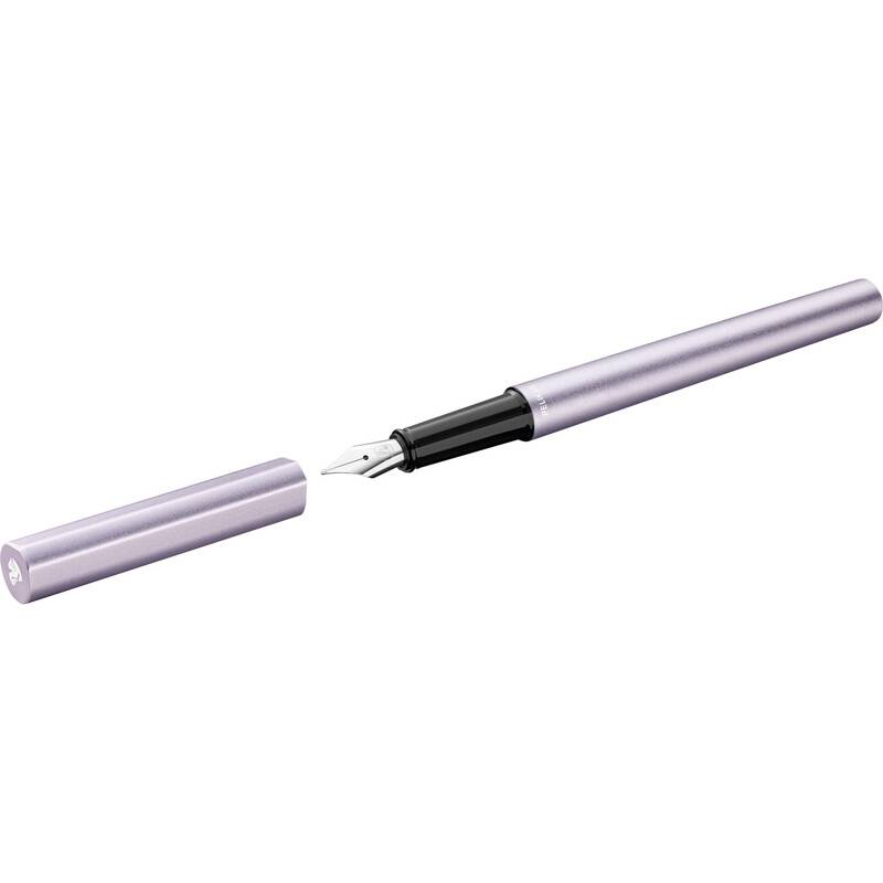 Pelikan Füllhalter Ineo Elements, Lavender Scent Gehäuse aus Metall matt eloxiert, polierte Edelstahlfeder,-0